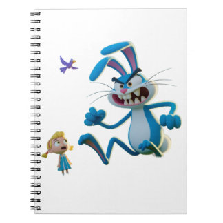 The angry rabbit notitieboek