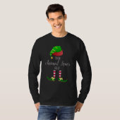 The Animal Elf Cute Christmas Family T-shirt (Voorkant volledig)