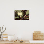 The Animals Entering Noah's Ark Poster (Keuken)