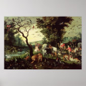 The Animals Entering Noah's Ark Poster (Voorkant)