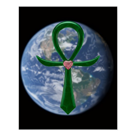 The Ankh Saves Our World Perfect Poster (Voorkant)