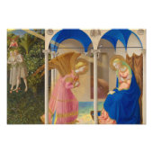 The Annunciation, 1426, van Fra Angelico Foto Afdruk (Voorkant)