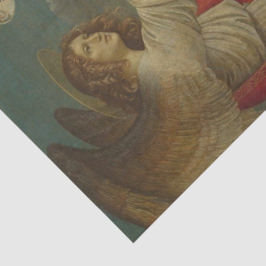 The Annunciation Angel by Gaudenzio Ferrari Tissuepapier (Detail)