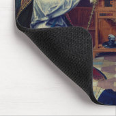 The Annunciation by Joos van Cleve:  Muismat (Hoek)