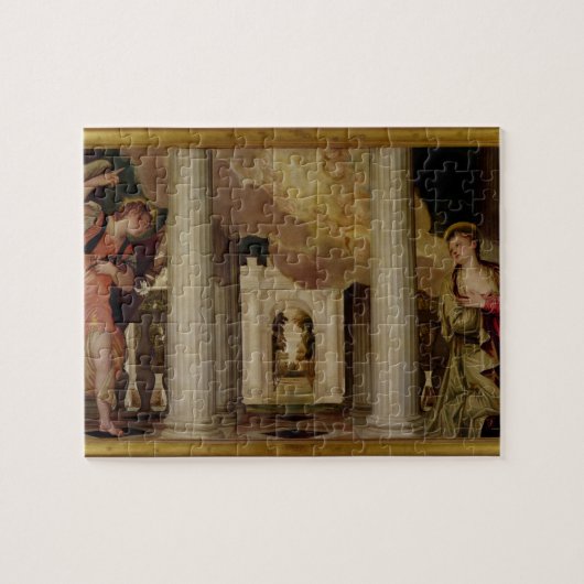 The Annunciation, c.1551-53 (olie op canvas) Legpuzzel (Horizontaal)