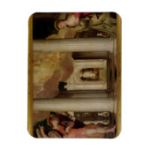 The Annunciation, c.1551-53 (olie op canvas) Magneet (Verticaal)