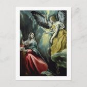The Annunciation, c.1575 (olie op canvas) Briefkaart (Voorkant)