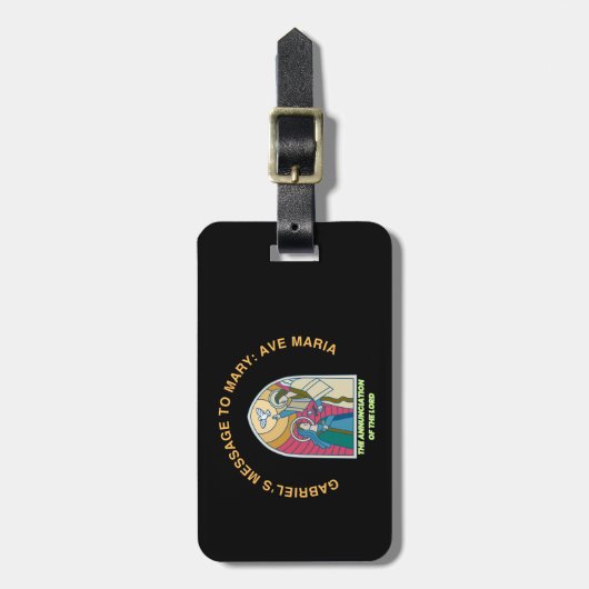 The Annunciation of the Lord Bagagelabel (Voorkant verticaal)