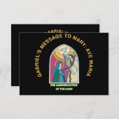 The Annunciation of the Lord Bedankkaart (Voorkant / Achterkant)