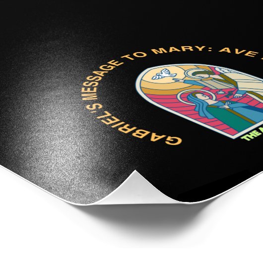 The Annunciation of the Lord Foto Afdruk (Hoek)