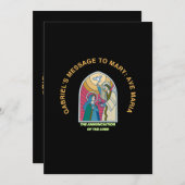 The Annunciation of the Lord Kaart (Voorkant / Achterkant)