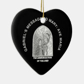 The Annunciation of the Lord Keramisch Ornament (Rechts)