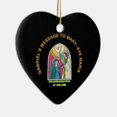 The Annunciation of the Lord Keramisch Ornament (Rechts)