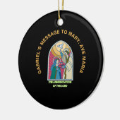 The Annunciation of the Lord Keramisch Ornament (Links)