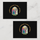 The Annunciation of the Lord Notitiekaartje (Voorkant / Achterkant)