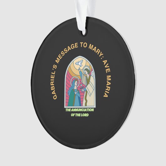 The Annunciation of the Lord Ornament (voorkant)