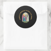 The Annunciation of the Lord Ronde Sticker (Tas)
