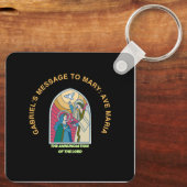 The Annunciation of the Lord Sleutelhanger (Achterkant)