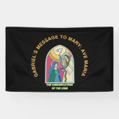 The Annunciation of the Lord Spandoek (Horizontaal)