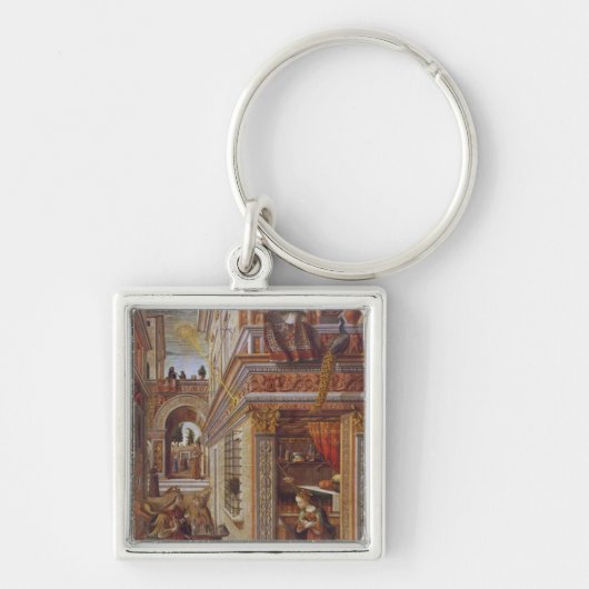The Annunciation with St. Emidius, 1486 Sleutelhanger (Voorkant)