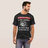 The Answer Informatietechnologie T-shirt (Voorkant volledig)