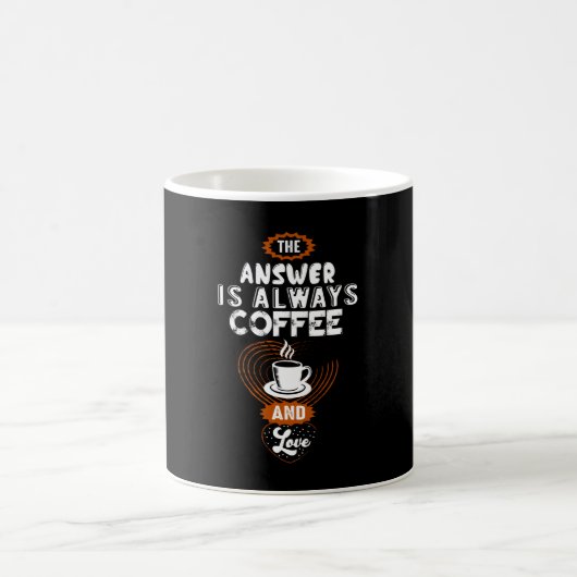 The Answer is Always Coffee Koffiemok (Center)