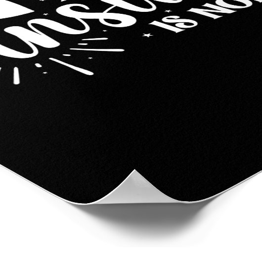 The Answer Is Nope  Poster (Hoek)