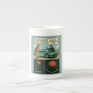 The Anti-Theft Device (Stick Shift) Porselein Kop