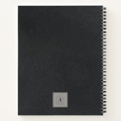 The Antiquarian’s Journal | Obsidian Notebook Notitieboek (Achterkant)