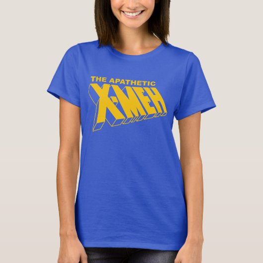 The Apathetic X Meh T-shirt (Voorkant)