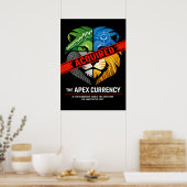 The Apex Currency Corporate Power Art Poster (Keuken)