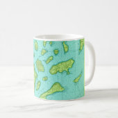 The Apostle Islands Map Mug Koffiemok (Voorkant rechts)