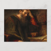 The Apostle Paul, 1657, van Rembrandt van Rijn Briefkaart (Voorkant)