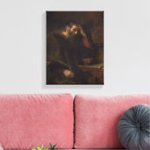 The Apostle Paul, c.1657 (olie op canvas) Canvas Afdruk (Insitu (Woonkamer))