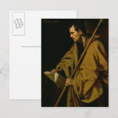 The Apostle St. Thomas, c.1619-20 Briefkaart (Voorkant / Achterkant)