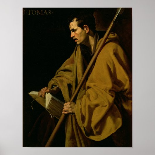 The Apostle St. Thomas, c.1619-20 Poster (Voorkant)