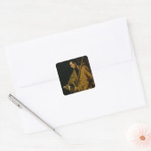 The Apostle St. Thomas, c.1619-20 Vierkante Sticker (Envelop)