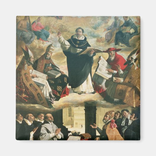 The Apotheosis of St. Thomas Aquinas, 1631 Magneet (Voorkant)