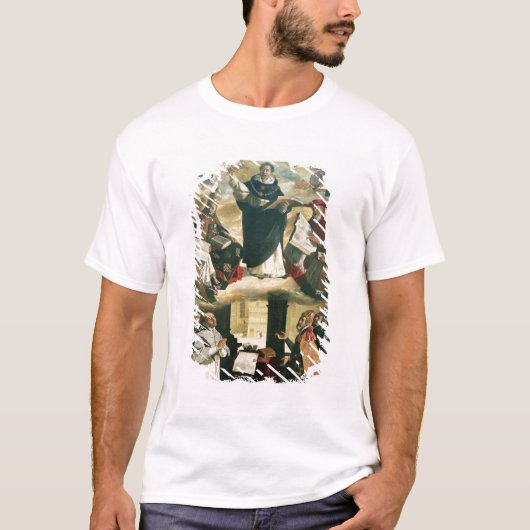 The Apotheosis of St. Thomas Aquinas, 1631 T-shirt (Voorkant)