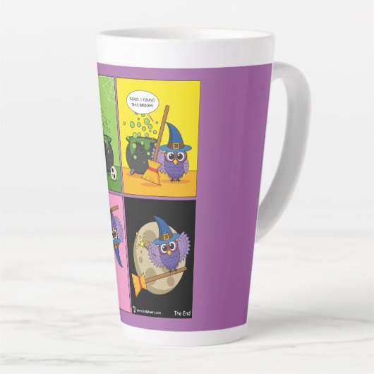 The Apprentice Wizard - Cleaning Latte Mok (Rechterhoek)
