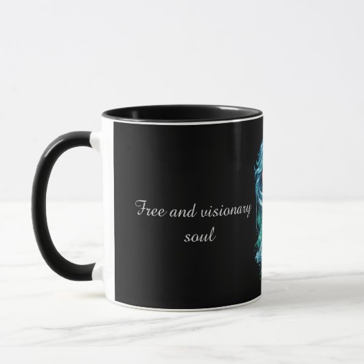 The Aquarius Lady: Luxury Two-Tone Mug Mok (Links)