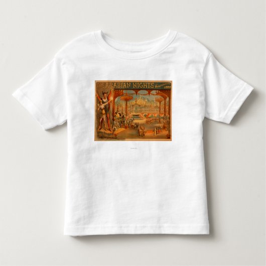 The Arabian Nights - Aladdin's prachtige lamp Kinder Shirts (Voorkant)