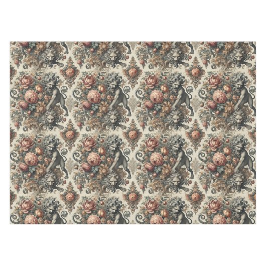 The Arcane Apex – Gothic Large Print Tafelkleed (Voorkant (Horizontaal))