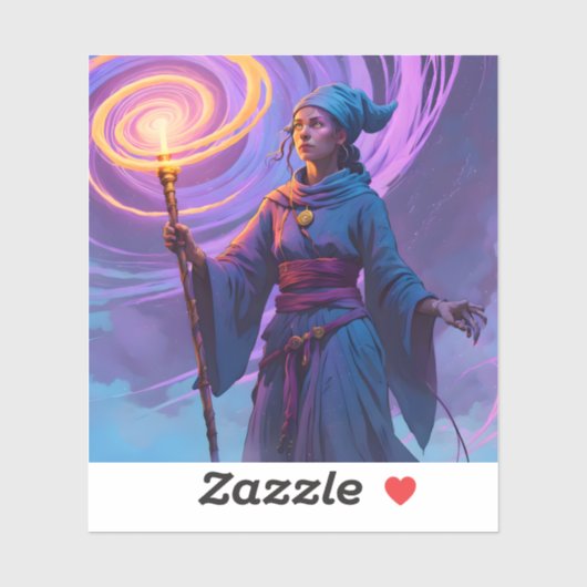 The Arcane Path - Square Vinyl Sticker (Vel)