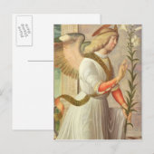 The Archangel Gabriel (panel) Briefkaart (Voorkant / Achterkant)