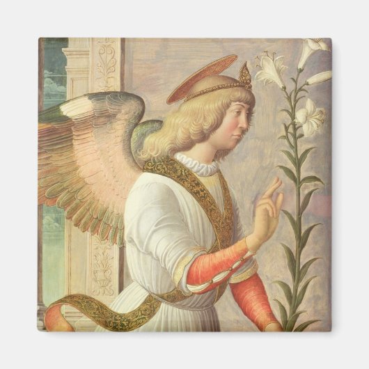 The Archangel Gabriel (panel) Magneet (Voorkant)