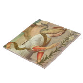 The Archangel Gabriel (panel) Tegeltje (Zijkant)