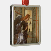 The Archangel Gabriel, van de bekendmakingsdipty Metalen Ornament (Rechts)