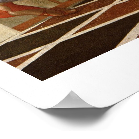 The Archangel Gabriel, van de bekendmakingsdipty Poster (Hoek)