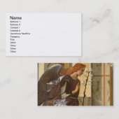 The Archangel Gabriel, van de bekendmakingsdipty Visitekaartje (Voorkant / Achterkant)